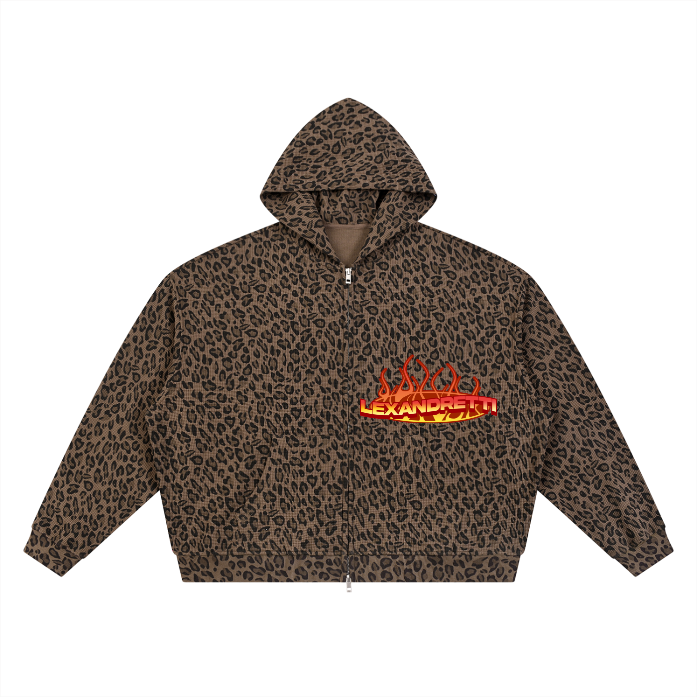 Waffle Full Zip Hoodie
