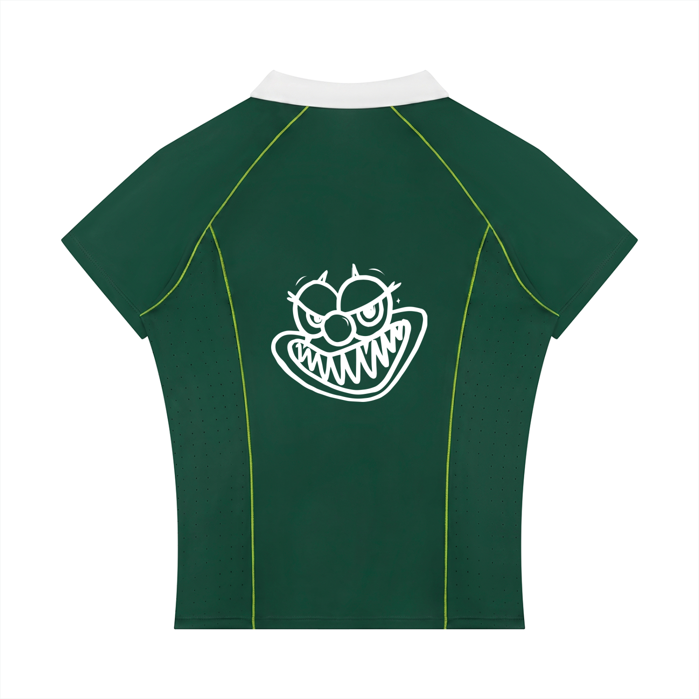 Women’s Slim Fit Quarter-Zip Polo Shirt