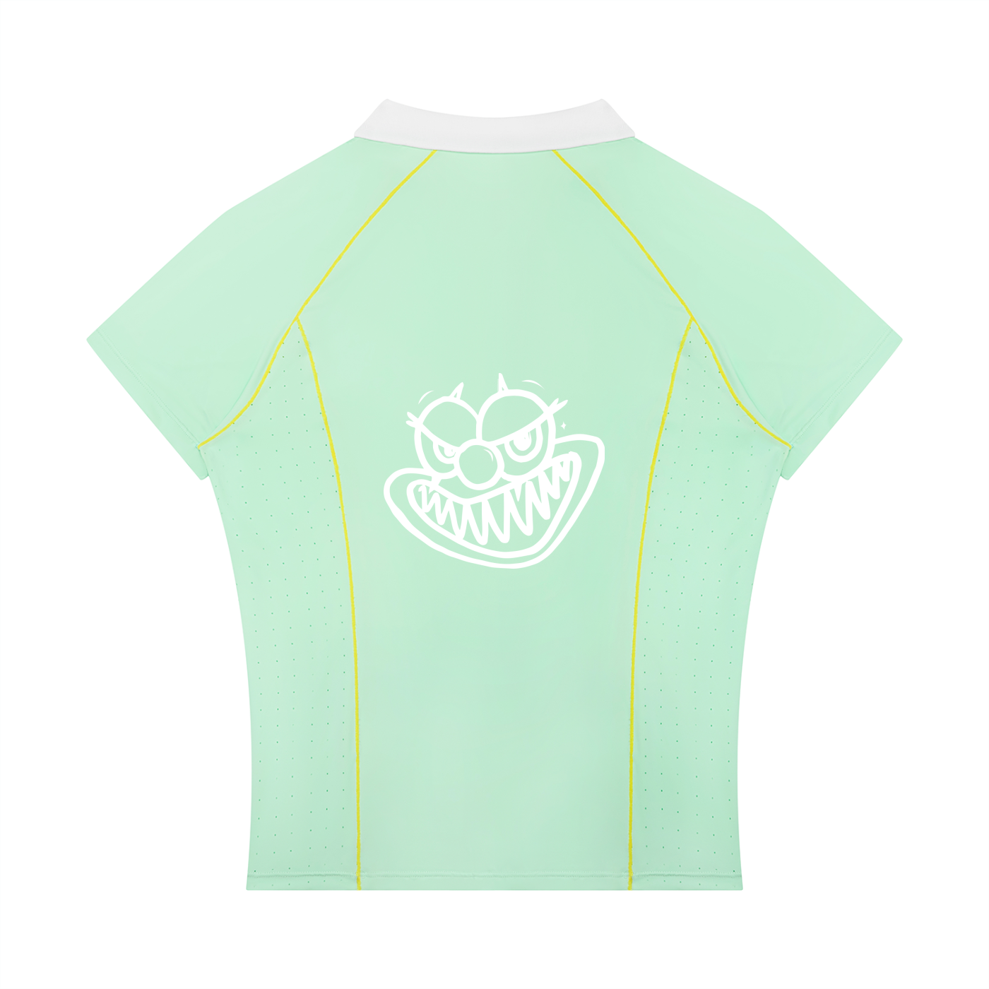 Women’s Slim Fit Quarter-Zip Polo Shirt