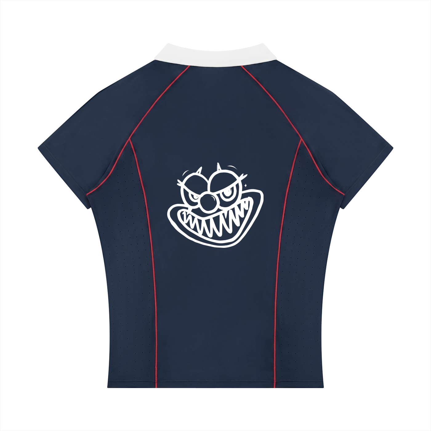 Women’s Slim Fit Quarter-Zip Polo Shirt