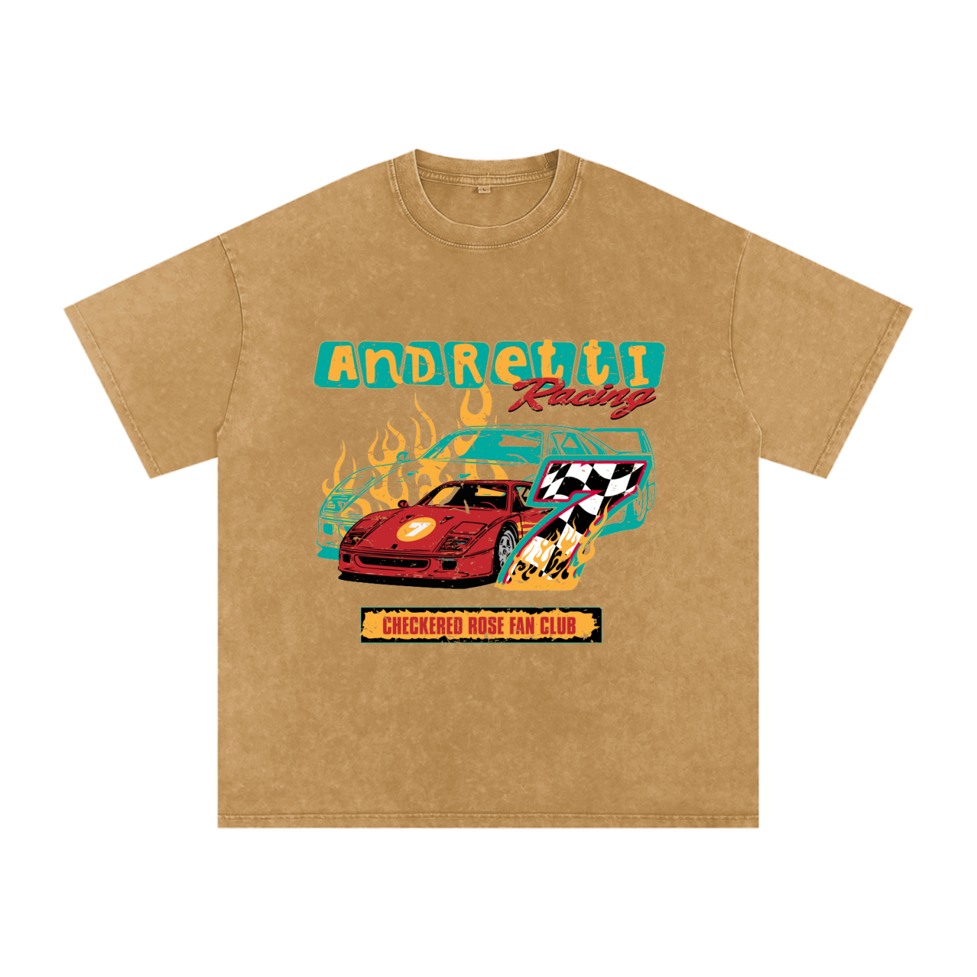 Checkered Roses Fan Club Tee