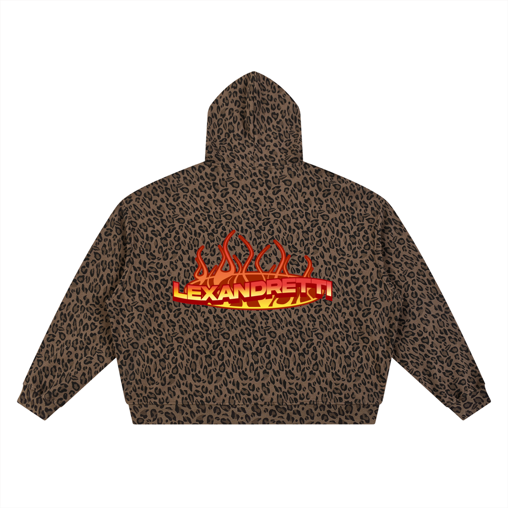 Waffle Full Zip Hoodie