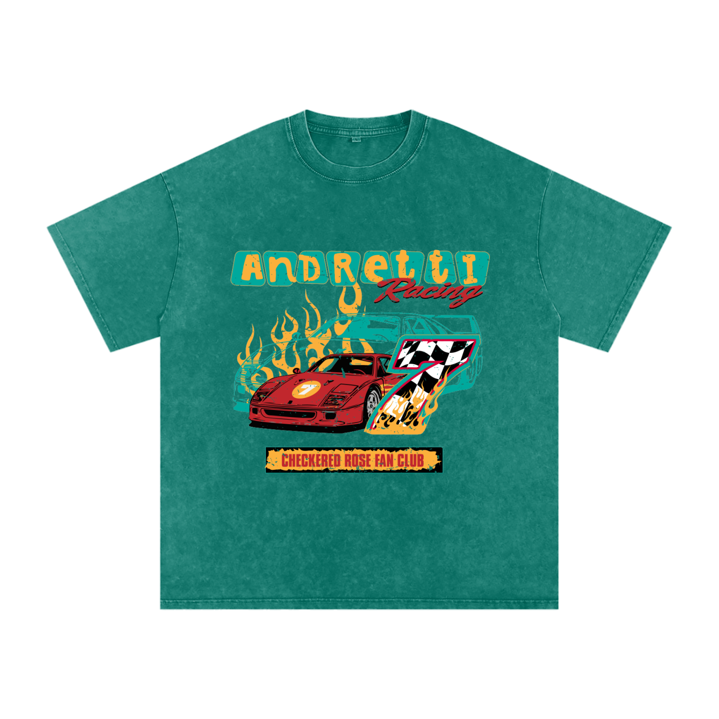 Checkered Roses Fan Club Tee