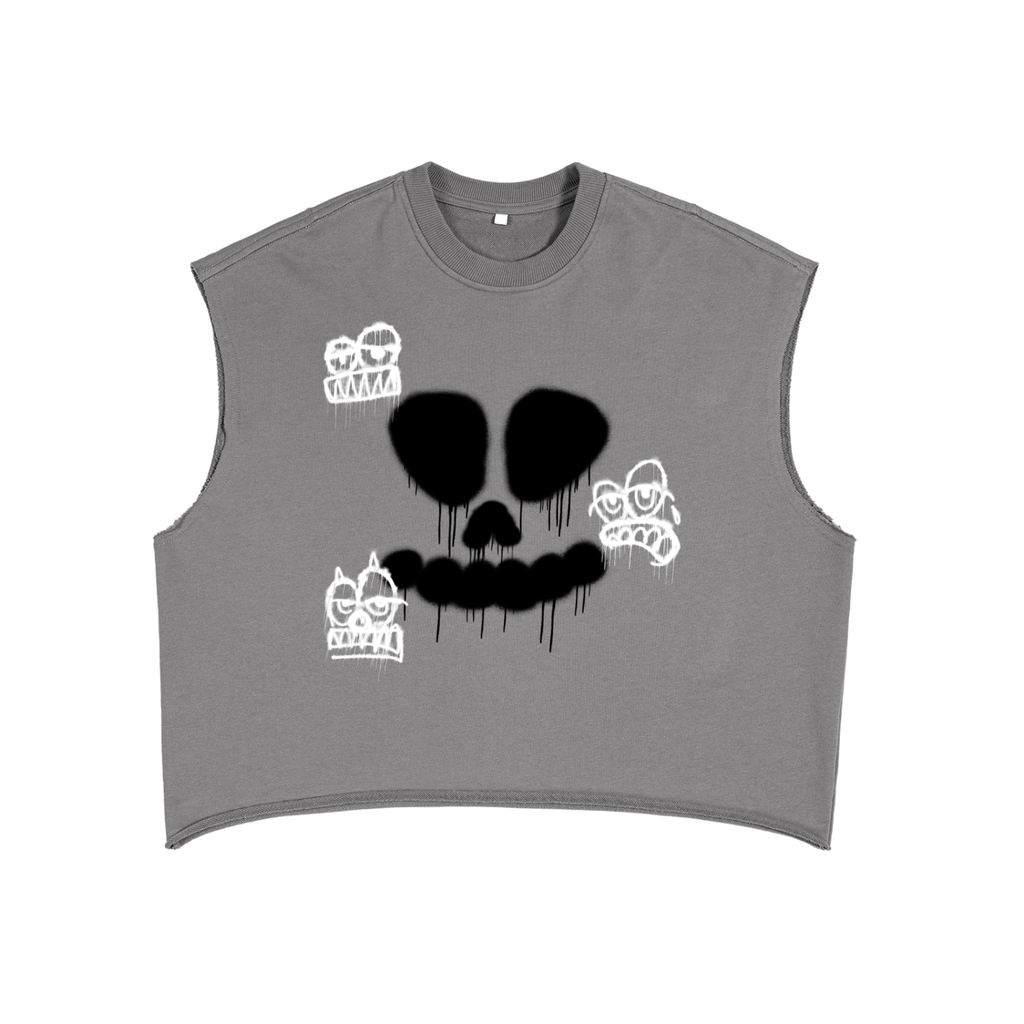 MNSTR French Terry Boxy Tank Top