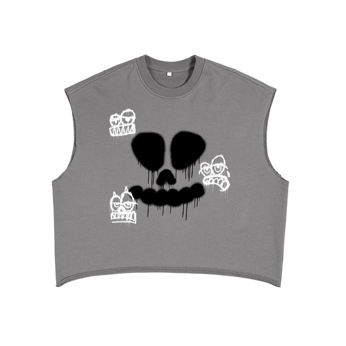 MNSTR French Terry Boxy Tank Top