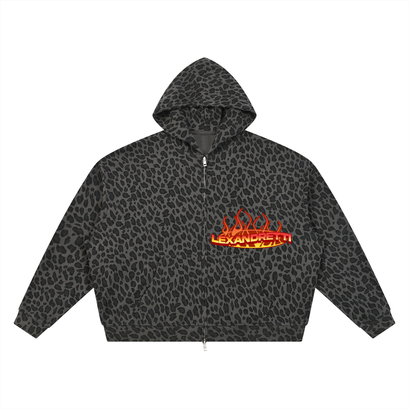 Waffle Full Zip Hoodie