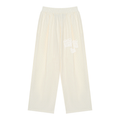 Unisex Striped Pleated Pants
